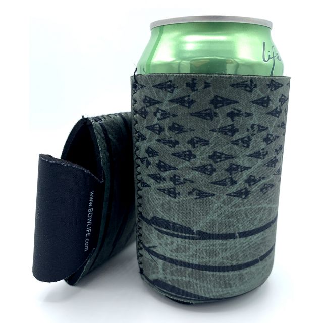 Bow Life American Archer Koozie | Bowhunting Can Koozies | Archery Bottle Cooler | Bow Hunting Can Huggie