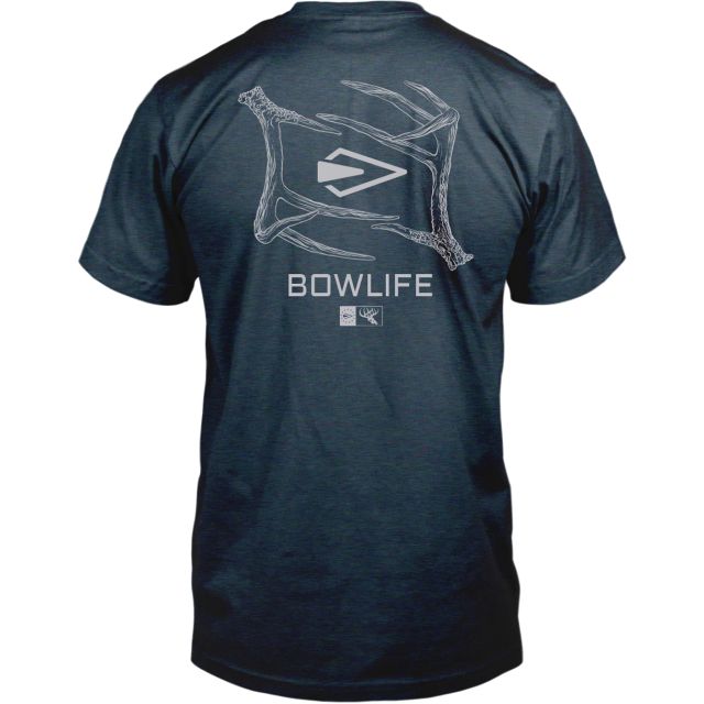 Bow Life Men's Boneyard Short Sleeve T-shirt | Bowhunting Tees | Archery T-shirts | Bow Hunting Apparel