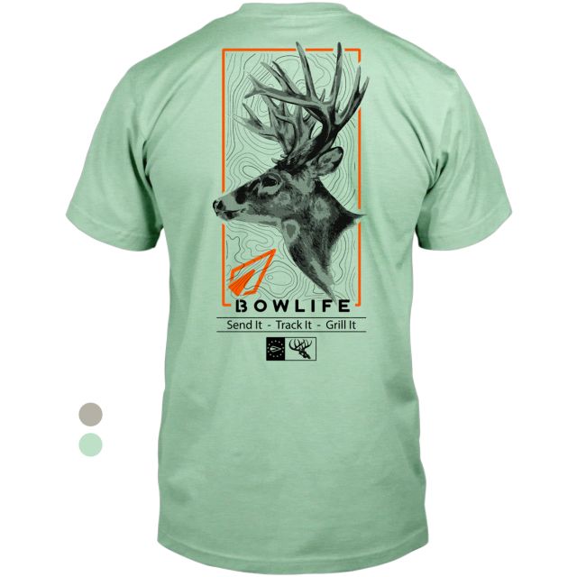 Bow Life Men's Elevate Short Sleeve T-shirt | Archery Apparel | Bow ...