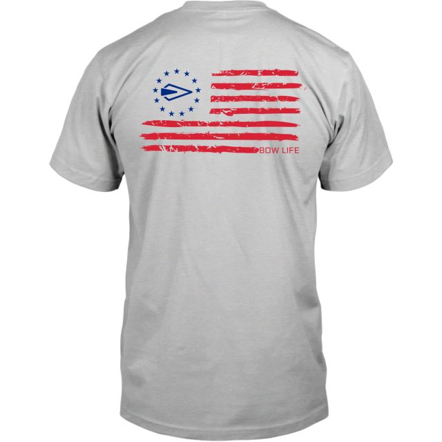 Bow Life Men's Stars & Strings Short Sleeve T-shirts | Bowhunting Apparel | Archery T-shirts
