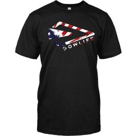 USA Bow Hunter Drapeau T-Shirt-Cerf Bow Hunting Shirt American Bowhunters Shirt 