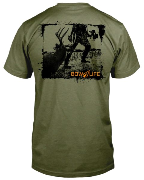 Bow Life Men's Drop Zone Short Sleeve T-shirt
