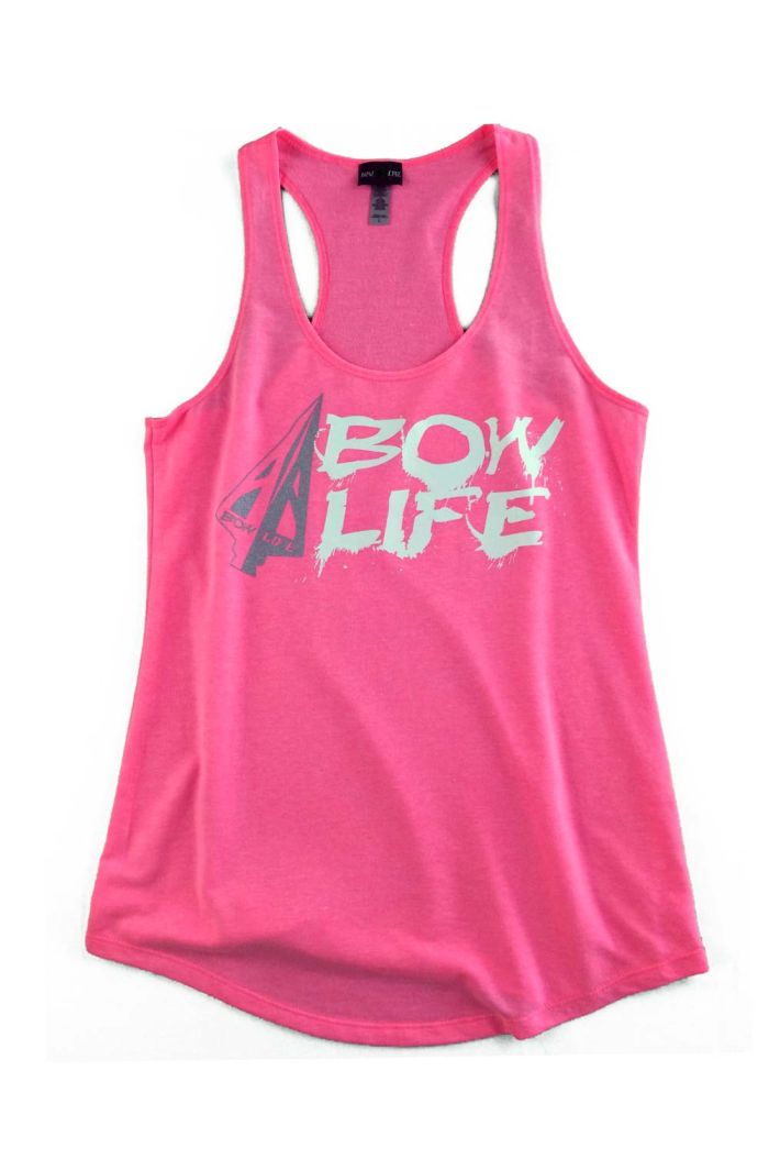 Bow Life Stacked Terry Tank Top | Ladies Archery Apparel | Girls Bowhunting Tank Top